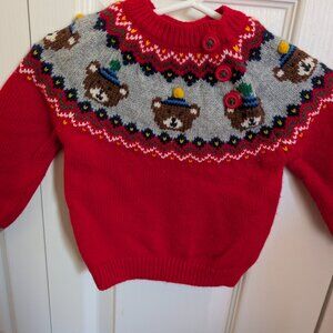 Baby Boden Christmas Sweater